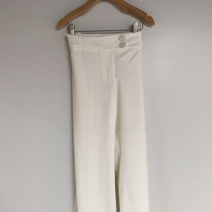 Ivory Suit Pants